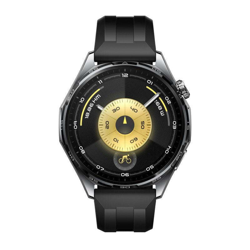 Huawei WATCH GT6 3,73 cm (1.47") AMOLED 46 mm Numérique 466 x 466 pixels Écran tactile Acier inoxydable GPS