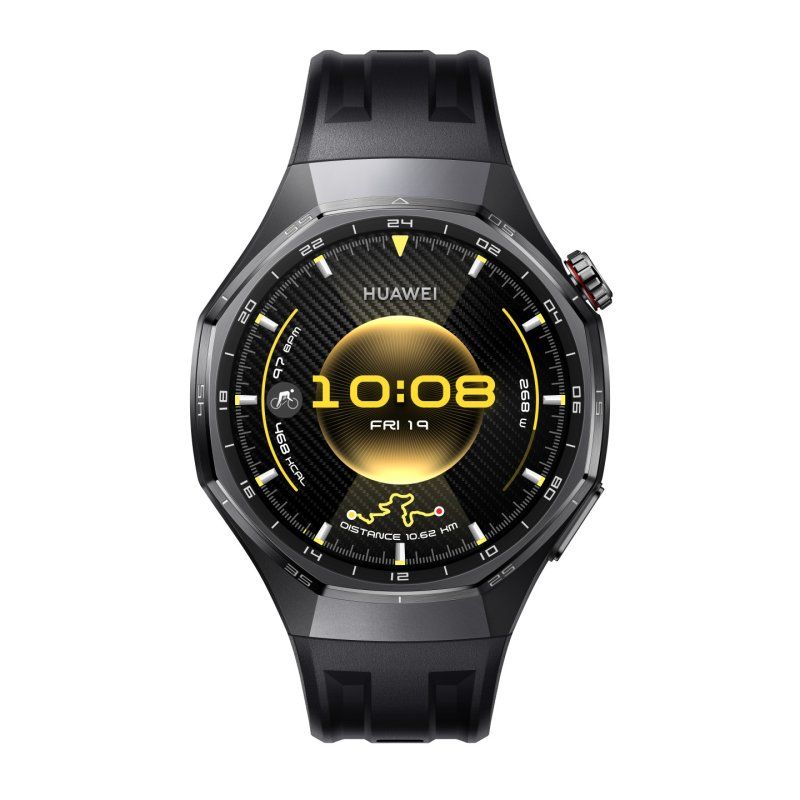 Huawei WATCH GT6 PRO 3.73 cm (1.47") AMOLED 46 mm Digital 466 x 466 pixels Touchscreen Black GPS (satellite)
