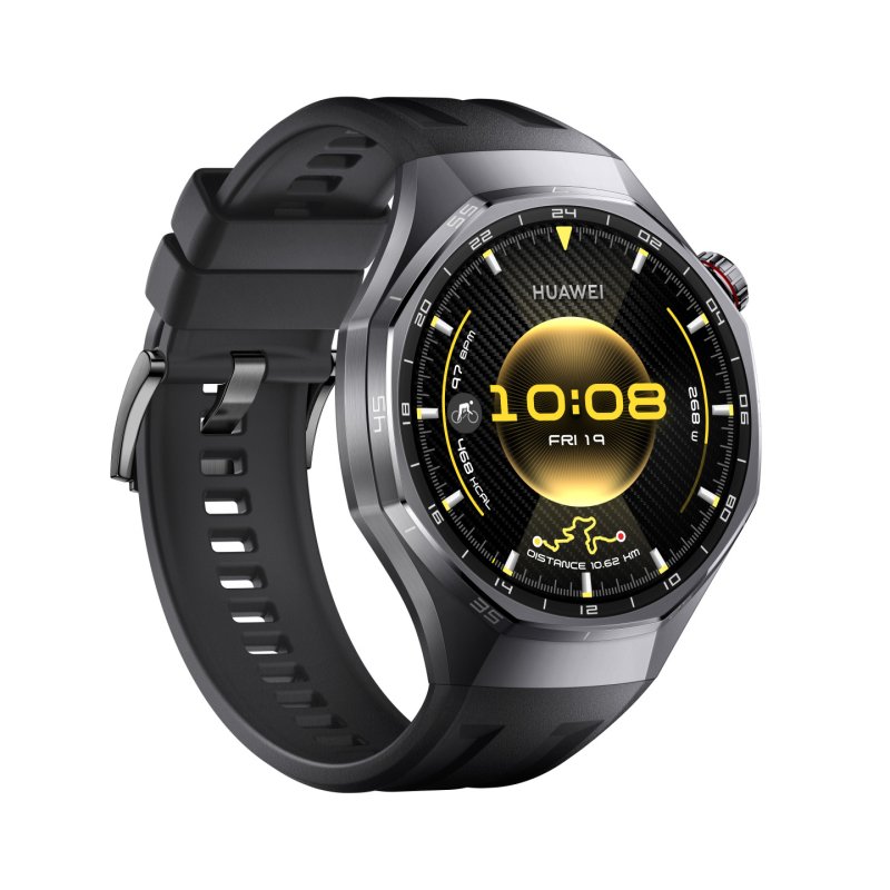 Huawei WATCH GT6 PRO 3,73 cm (1.47") AMOLED 46 mm Numérique 466 x 466 pixels Écran tactile Noir GPS (satellite)