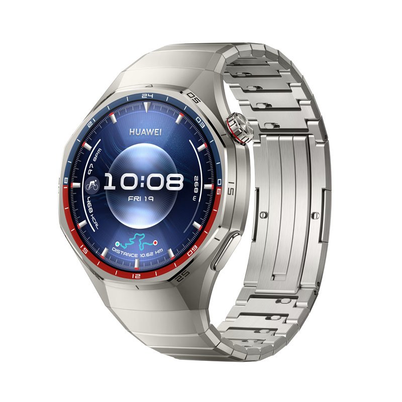 Huawei WATCH GT6 PRO 3,73 cm (1.47") AMOLED 46 mm Numérique 466 x 466 pixels Écran tactile Titane GPS (satellite)