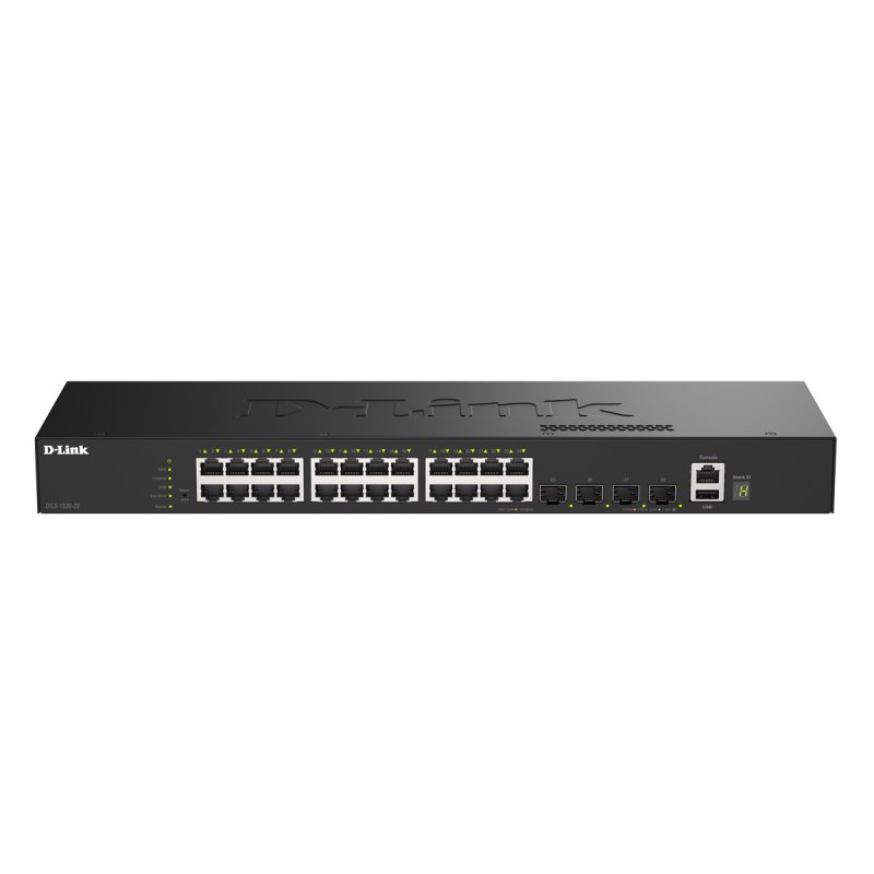 D-LINK 24 Ports GE 4 Ports 10G SFP 