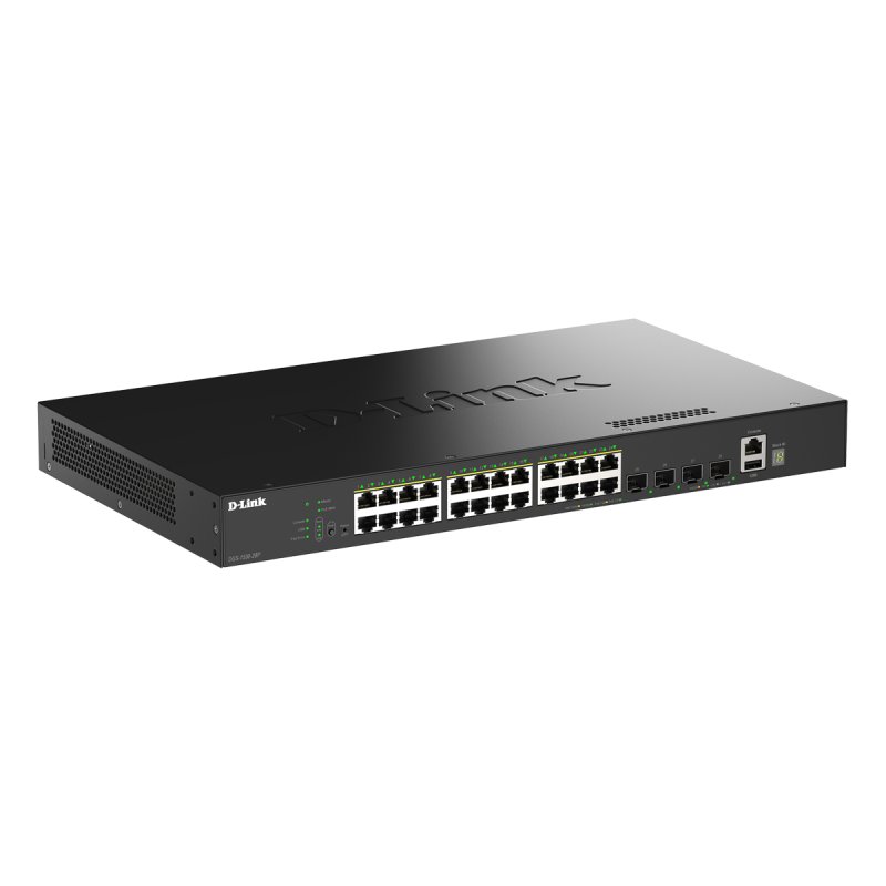 D-LINK 24 Ports GE PoE 30W 4 Ports 10G