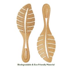Red Vent Hair Brush Ecoplant Fiber Detangling Brush for Women and Men