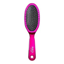 Red By Kiss Wig Brush Antistatic and Antifrizz Stainless Steel Bristles