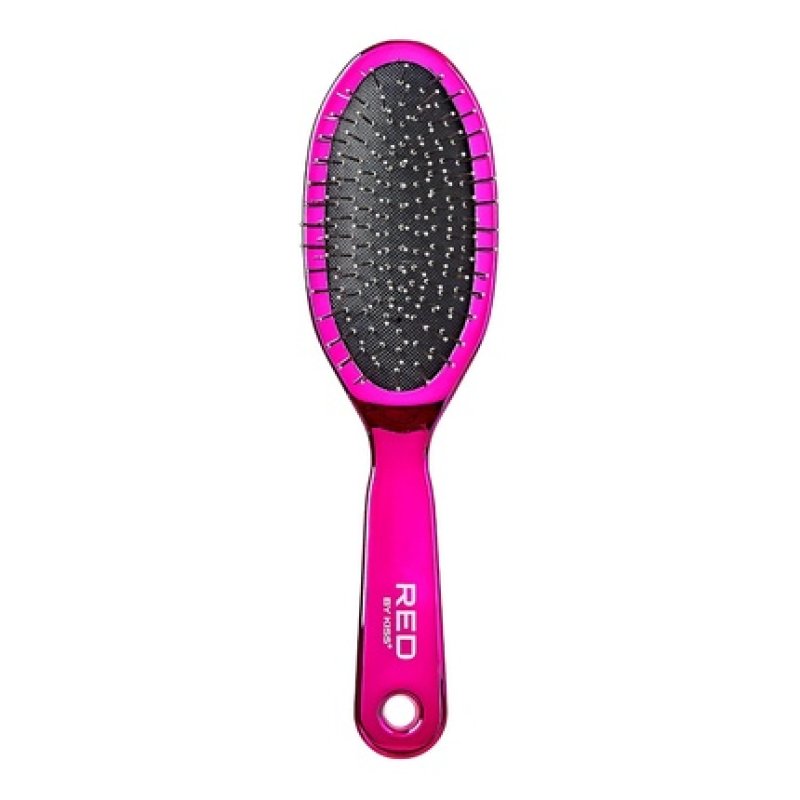Red By Kiss Wig Brush Antistatic and Antifrizz Stainless Steel Bristles