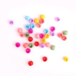 Red By Kiss 36 Pieces Kids Mini Claw Barrettes Self-Hinge Plastic Hair Clips