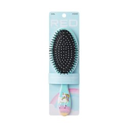 Red By Kiss Unicorn Detangler Brush for Kids - Easy Wet and Dry Hair