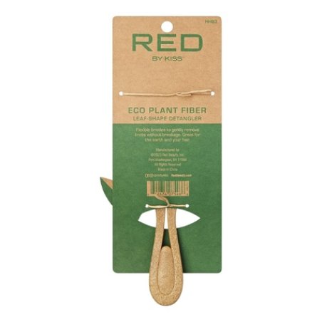 Red By Kiss Detangling Hair Brush Ecoplant Fiber Detangler for Women
