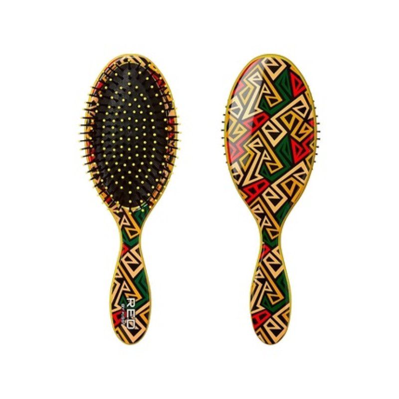 Red By Kiss Designed Brush for Easy Hair Detangling and Scalp Massage