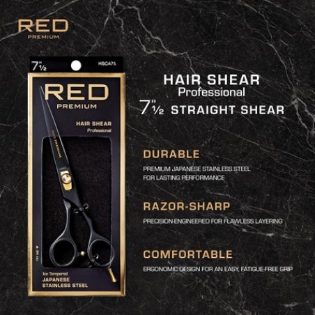 Red By Kiss Premium Artisan Professional Hair Shears Ice Tempered Japanese