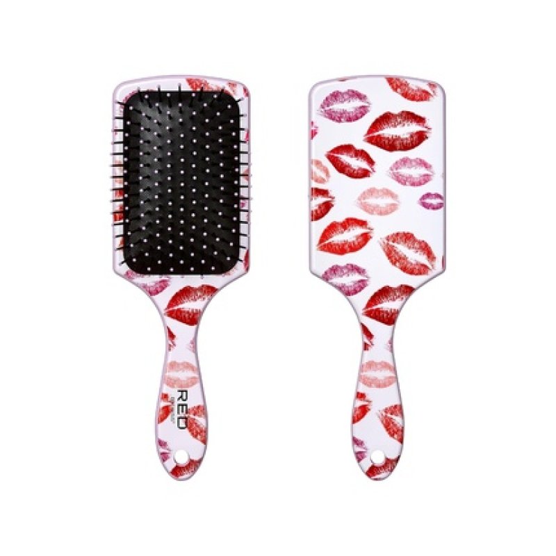 Red By Kiss Designed Brush for Easy Hair Detangling and Scalp Massage