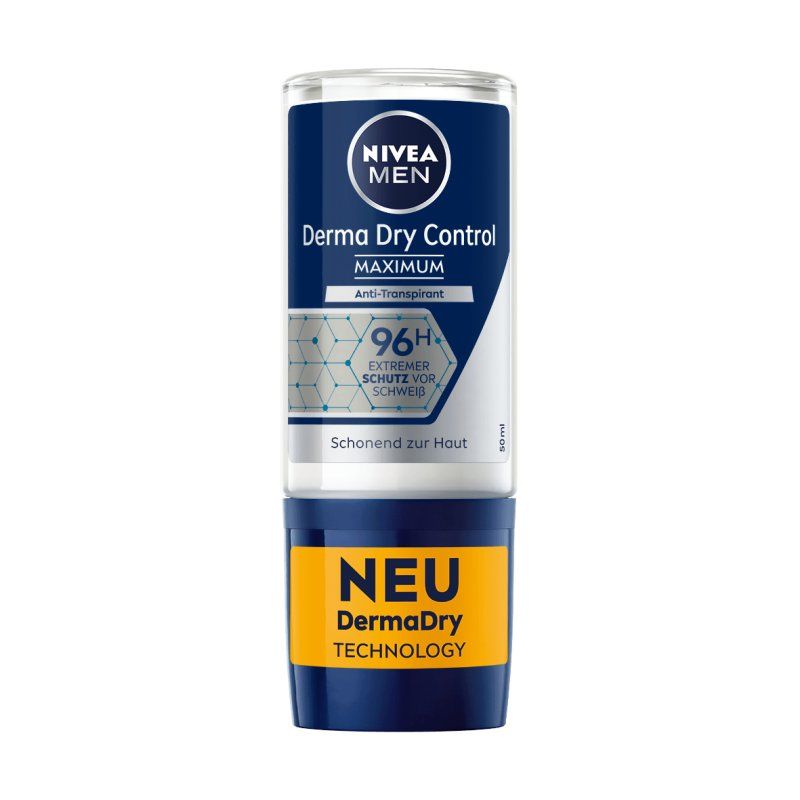 NIVEA Men Derma Dry Control Maximum Roll deodorant 50 ml 1 pc(s)