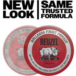 Reuzel Red Pomade Medium Hold High Shine Water Soluble Pomade for Men