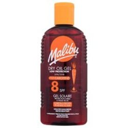 Malibu Sun Lotion SPF8 Continuous Dry Oil Spray 200ml
