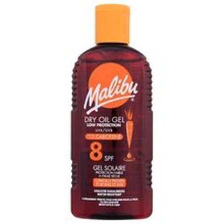 Malibu Sun Lotion SPF8 Continuous Dry Oil Spray 200ml