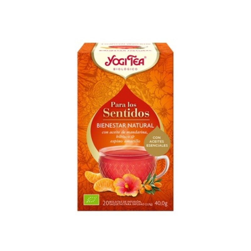 Yogi Tea For The Senses Natural Wellbeing 17 Organic Filters