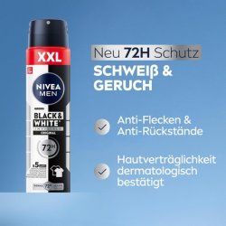 Nivea Men Black & White Invisible Deo Spray XXL Antiperspirant