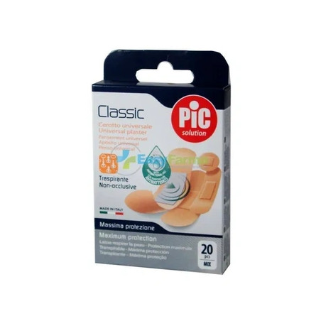 Pikdare Pic Classic Universal Bandage 20 Pieces Mix