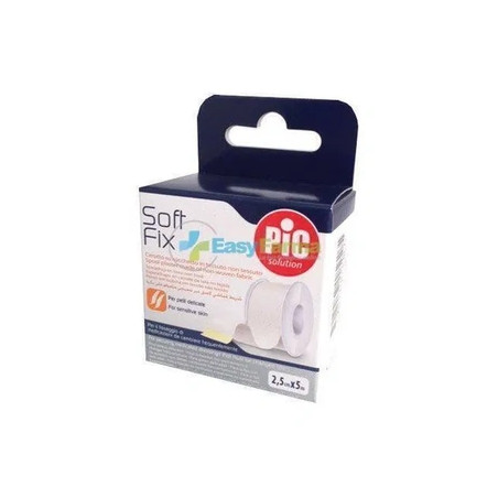 Pikdare Pic Soft Fix Bandage On Roll Non-Woven Fabric For Delicate Skin 25x500 Cm