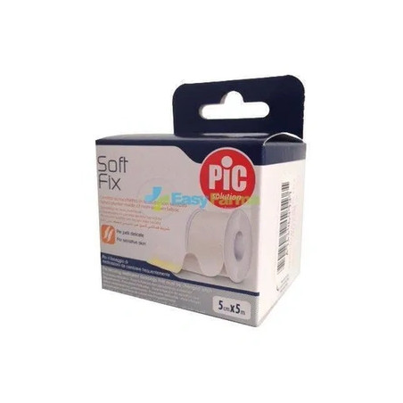 Pikdare Pic Soft Fix Bandage On Roll Non-Woven Fabric For Delicate Skin 5x500 Cm