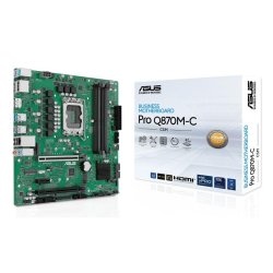 Asus PRO Q870M-C-CSM - Corporate Stable Model, Intel Q870, 1851, Micro ATX, 4 DDR5, HDMI, 2 DP, GB LAN, 2x M.2