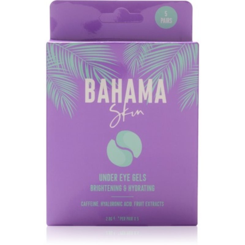 Bahama Skin Under Eyes Gels - Hydrogel Under-Eye Mask 5 pairs (10 pieces)