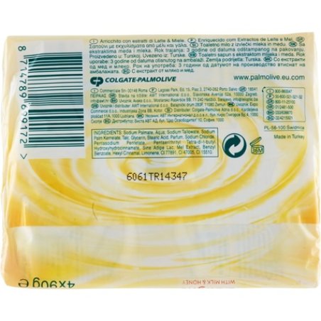 Palmolive Indulging Delight Bar Soap With Milk & Honey 90g