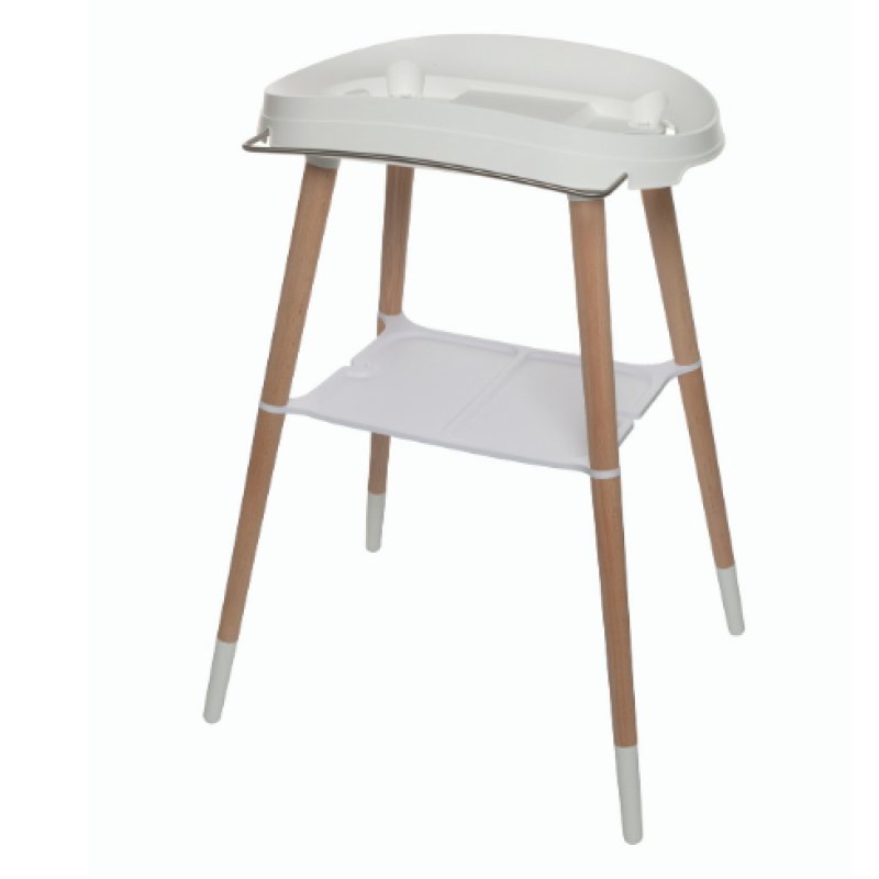 ZEWI bébé-jou 4217 01 Support pour baignoire Blanc