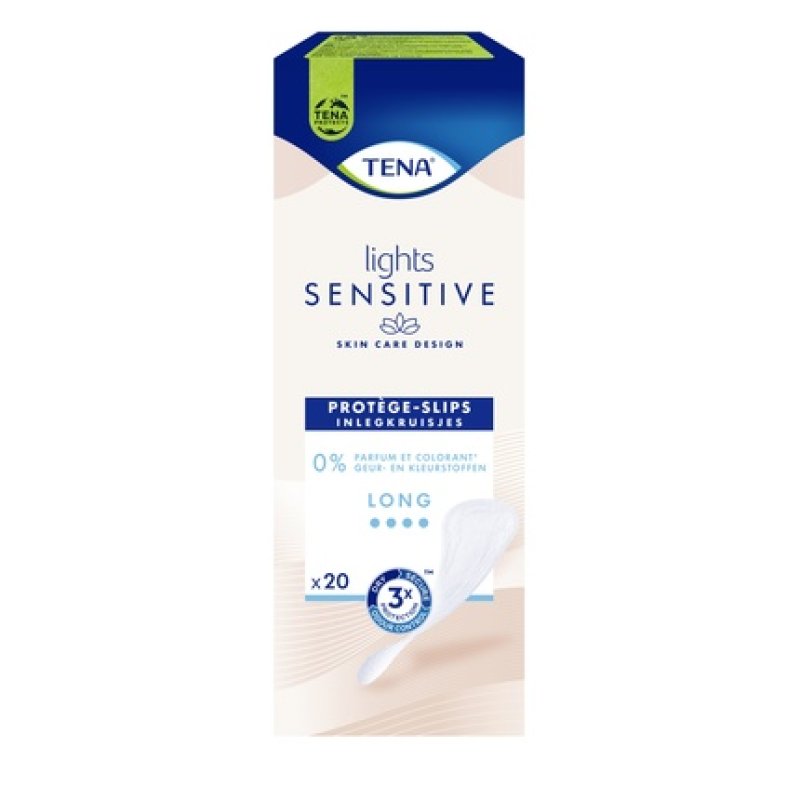 Tena Lights Sensitive Long Pads Tena