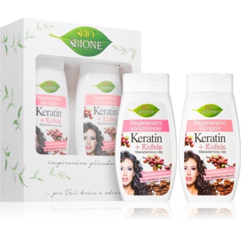 Bione Cosmetics Keratin Caffeine set I for Women