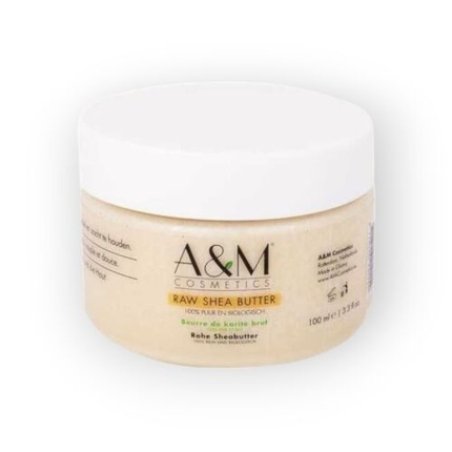 A&M Cosmetics Raw Shea Butter 100ml