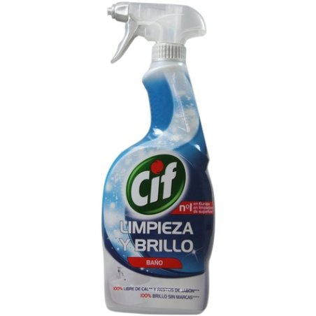 Cif Bath Cleaner, Cleanness And Shine, Spray - 750 Ml