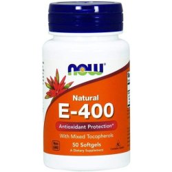 Now Foods E-400 Mt, 50 Sgels Pack Of 2