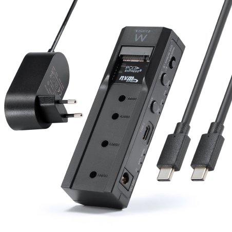 Ewent EW7065 Boîtier de disques de stockage Boîtier disque dur/SSD Noir 2.5/3.5"