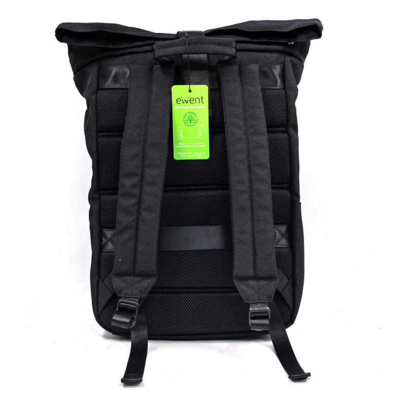EWENT MOCHILA 17.3â? TRENDY ROLL , MATERIAL RECICLADO RPET