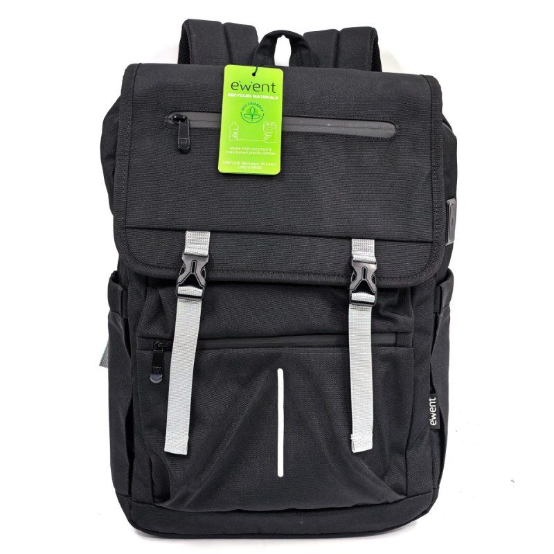 Ewent EW2537 laptop case 40.9 cm (16.1") Backpack Black