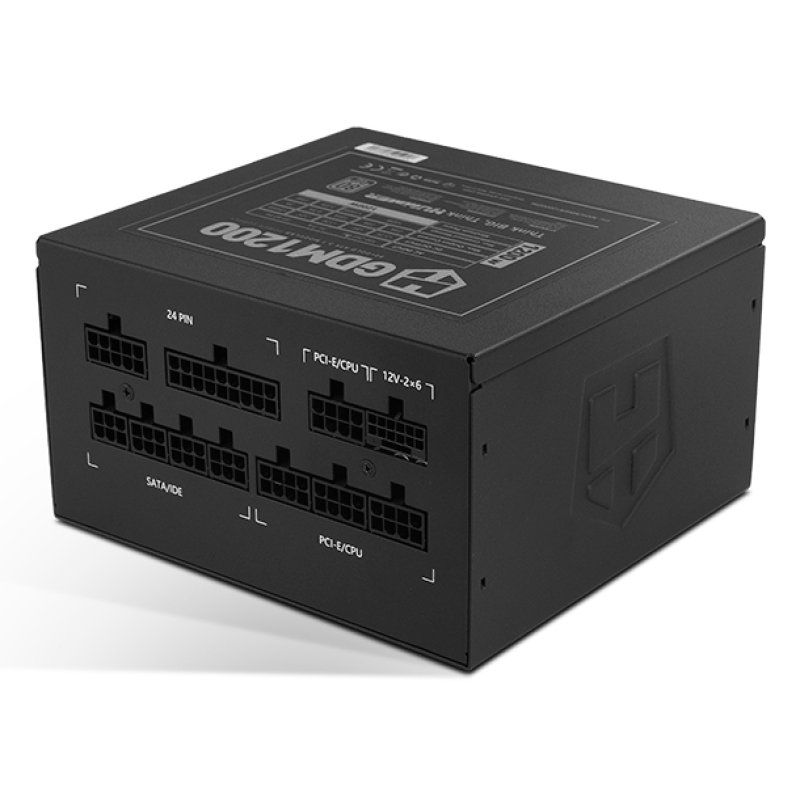 NOX Hummer GDM 1200W GOLD power supply unit 20 4 pin ATX ATX Black