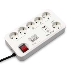 Salicru SPS SAFE MASTER White 6 AC outlet(s) 230 V 1.4 m
