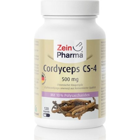 Zein Pharma Cordyceps Capsules 500 Mg, 120 Capsules, Pack Of 1 1 X 72 G