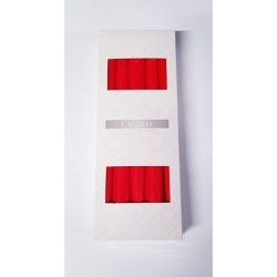 Bispol Taper Candles 245/23 - Red