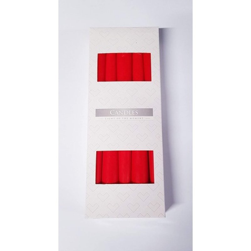Bispol Taper Candles 245/23 - Red