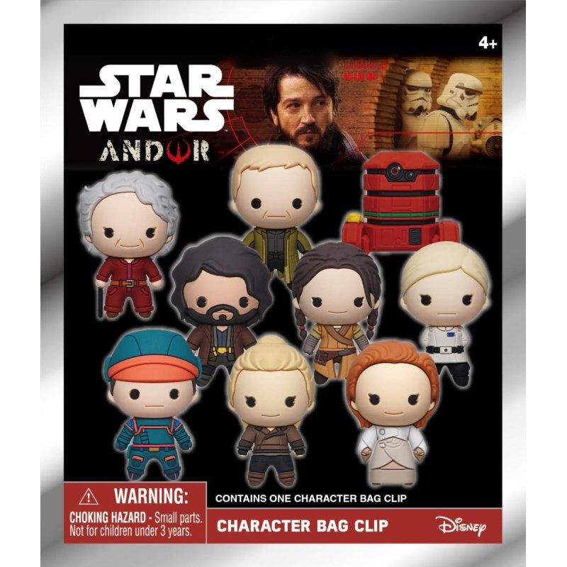 STAR WARS - Andor - 3D Foam Bag Clip (Display 24 Pcs)