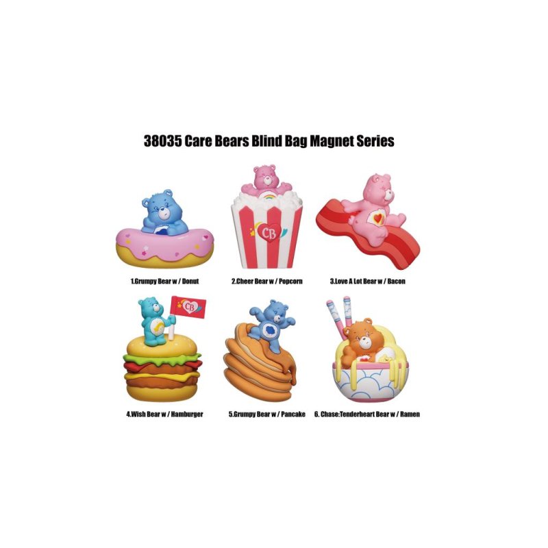 BISOUNOURS - Series 1 - 3D Foam Magnets in blind bags (Display 12 Pcs)