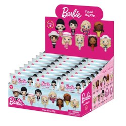 BARBIE - Series 2 - 3D Foam Bag Clip (Display 24 Pcs)