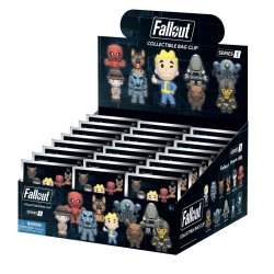 FALLOUT - Series 1 - 3D Foam Bag Clip (Display 24 Pcs)