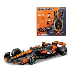 BBURAGO 1/24 KIT A MONTER RACING F1 SF 2024 - avec casque et stand McLaren MCL38 Norris