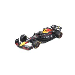 BBURAGO 1/24 KIT A MONTER RACING F1 SF 2023 - avec casque et stand Red Bull RB19 Verstappen