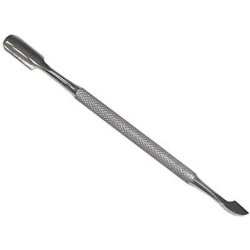 Eurostil Stainless Steel Cuticle Nipple Black Empuja Cuticulas Acero