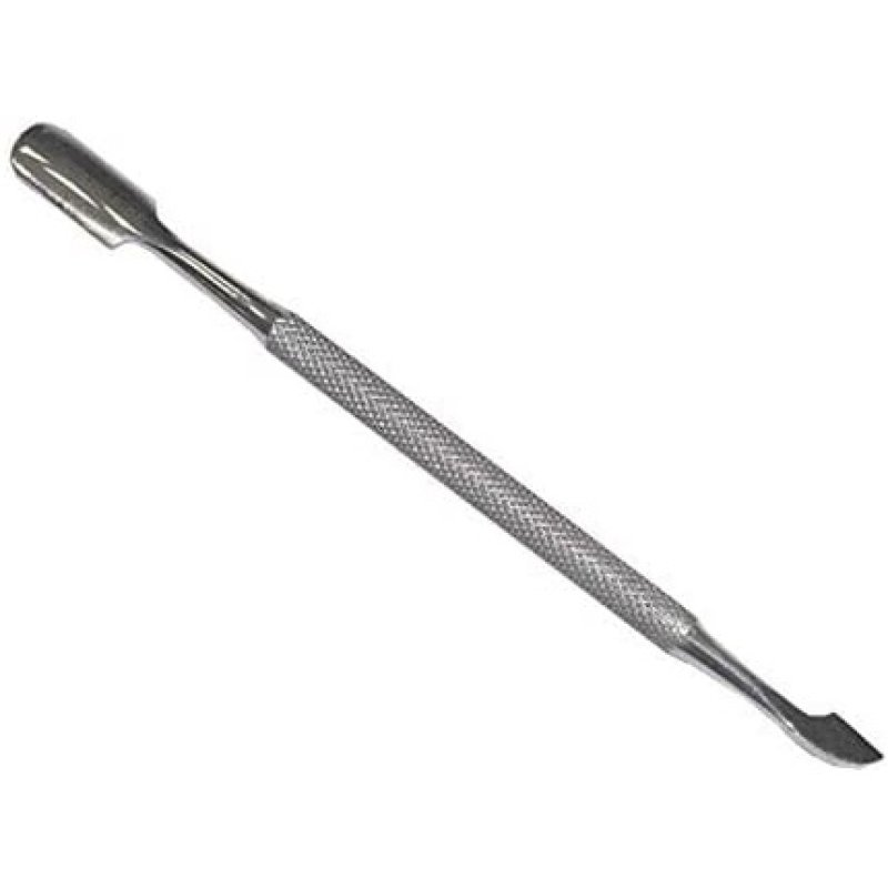 Eurostil Stainless Steel Cuticle Nipple Black Empuja Cuticulas Acero