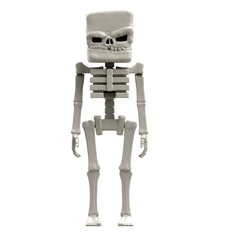 Minecraft Skeleton Large-Scale Action Figure, 12-inch Character Collectible Inspired by the Movie